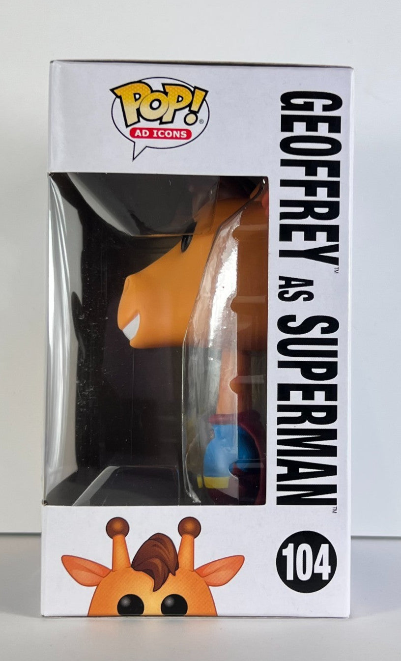 Funko POP Vinyl - Ad Icons - Toys R Us - Geoffrey As Superman - #104