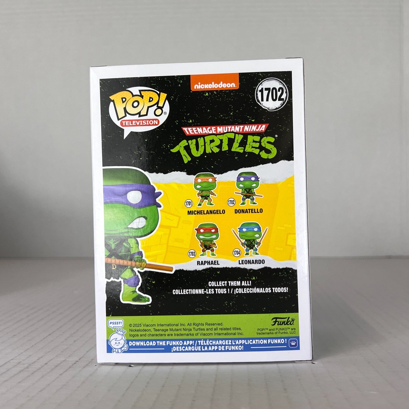Funko POP Vinyl - Television - Teenage Mutant Ninja Turtles - Donatello - #1702