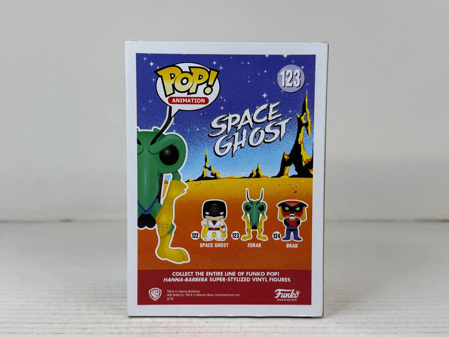 Funko POP Vinyl - Animation - Space Ghost - Zorak - #123 SC 2016 [2]