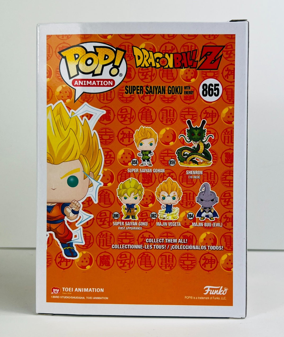 Funko POP Vinyl - Animation - Dragonball Z - Super Saiyan Goku - #865 Chase GITD