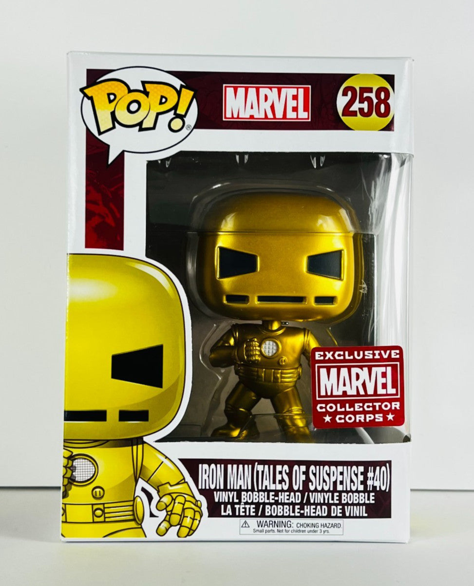Funko POP Vinyl - Marvel - Iron Man Tales of Suspense #40 - #258 Collector Corps