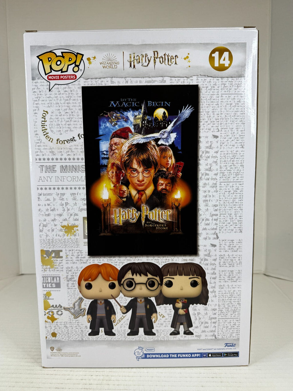 Funko POP Vinyl - Movie Poster - Ron Harry Hermione - #14