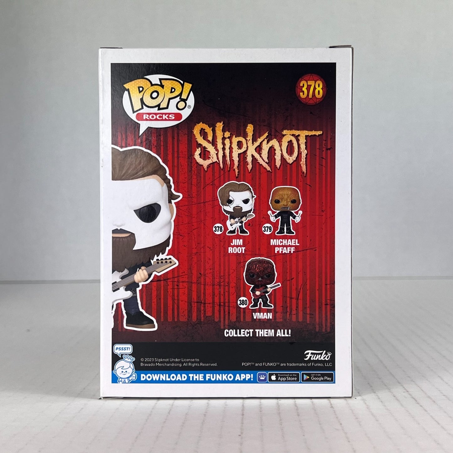 Funko POP Vinyl - Rocks - Slipknot - Jim Root - #378