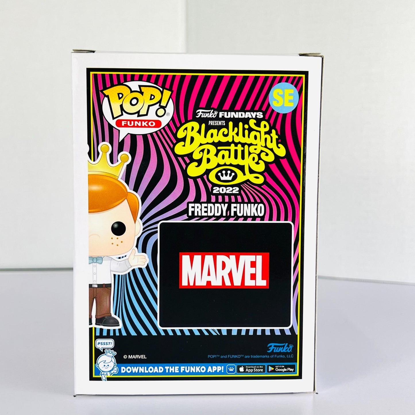 Funko POP Vinyl - Blacklight Battle - Freddy Funko as Carnage 2000 Pcs Metallic