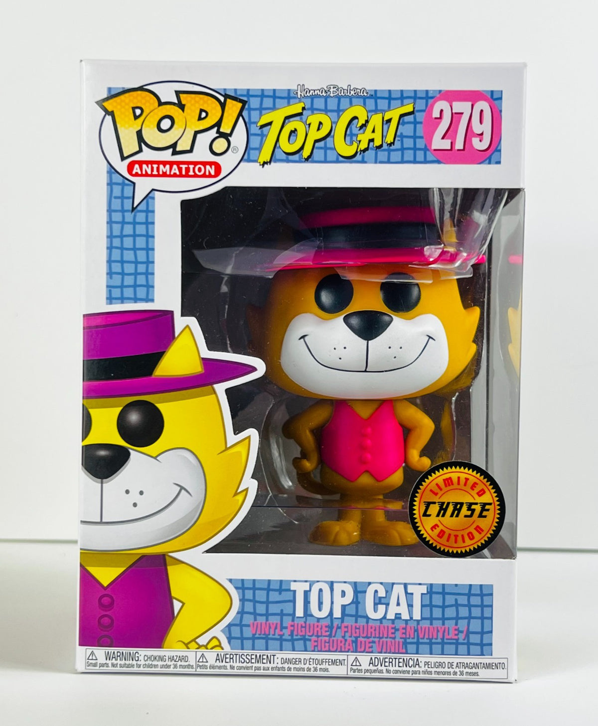 Funko POP Vinyl - Animation - Hanna Barbera - Top Cat - #279 Chase