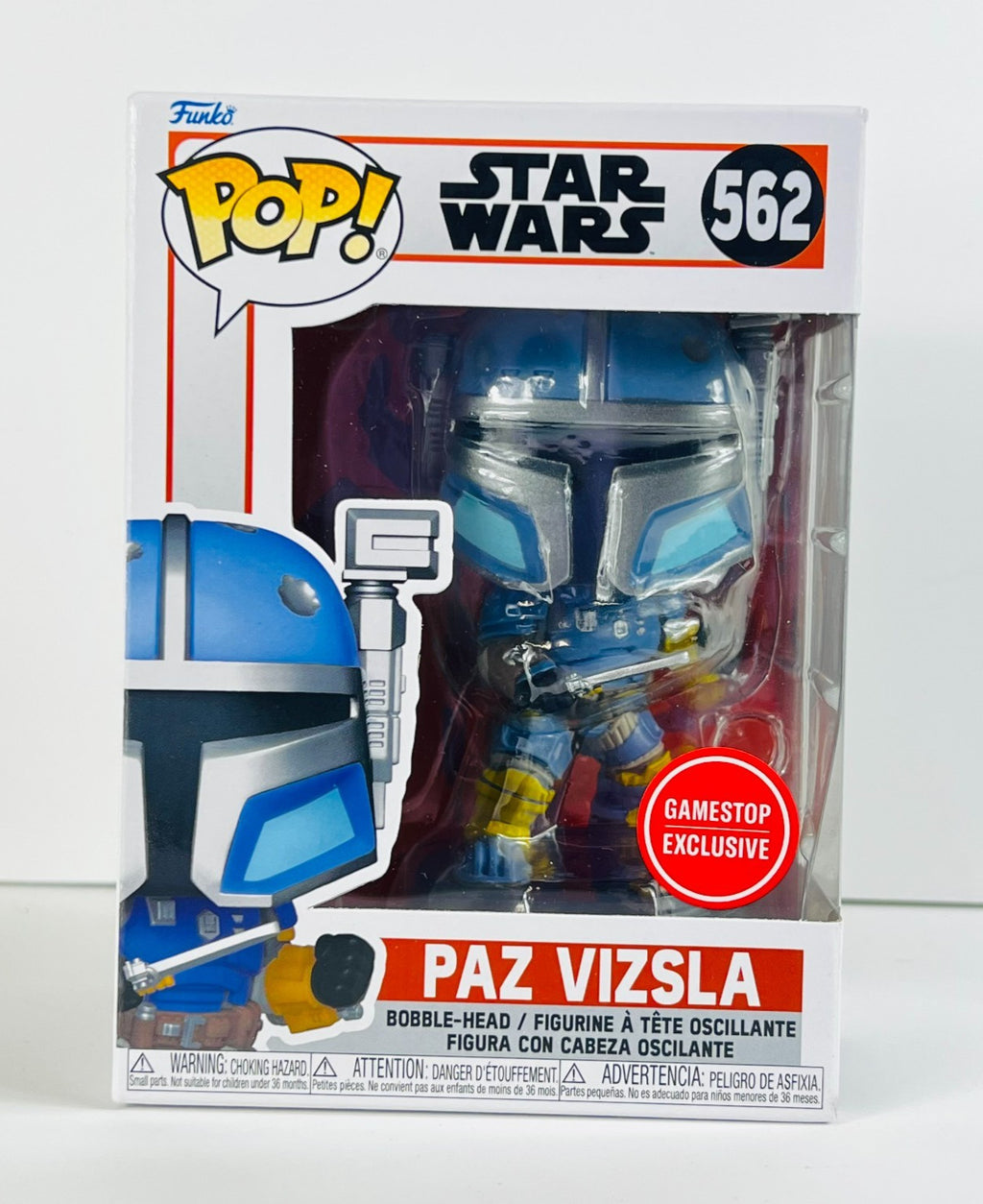 Funko POP Vinyl - Star Wars - The Mandalorian - Paz Vizsla - #562 GameStop