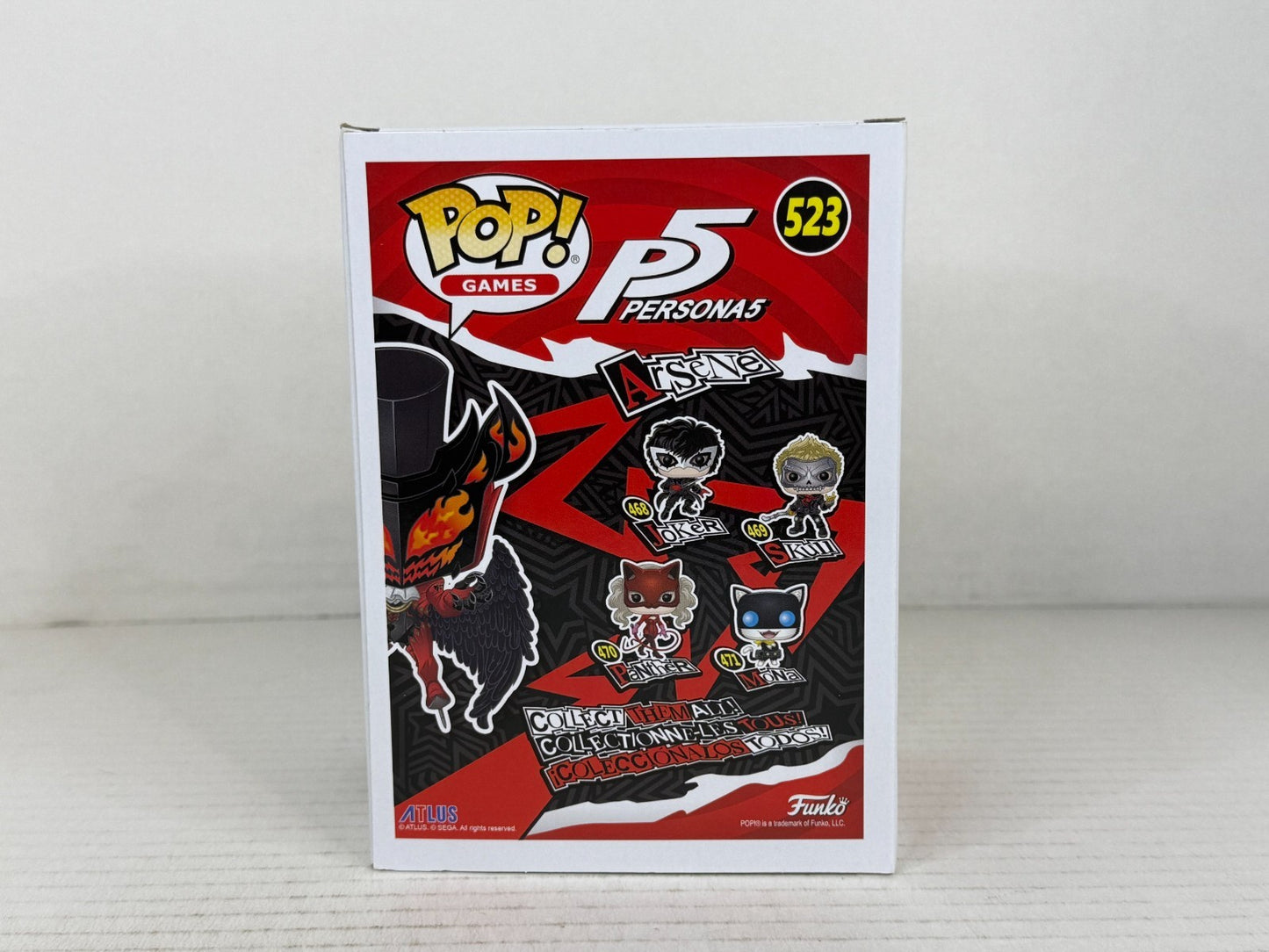 Funko POP Vinyl - Games - P5 Persona 5 - Arsene - #523 [2]