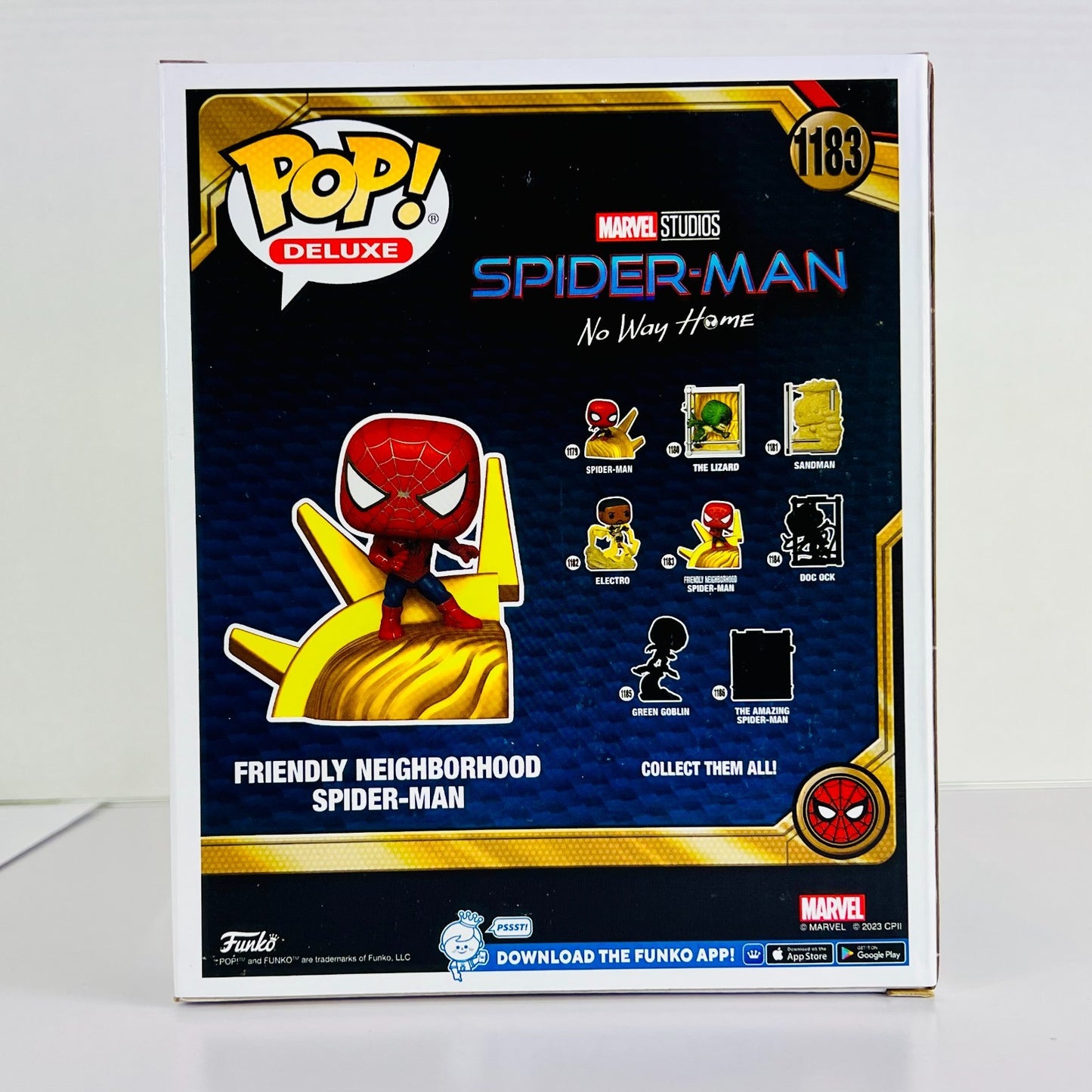 Funko POP! Vinyl - Deluxe - No Way Home - Friendly Neighborhood Spider-Man #1183
