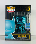 Funko POP Vinyl - Heroes - Batman 80 Years - Batman - #144 Teal Chrome SDCC 2019