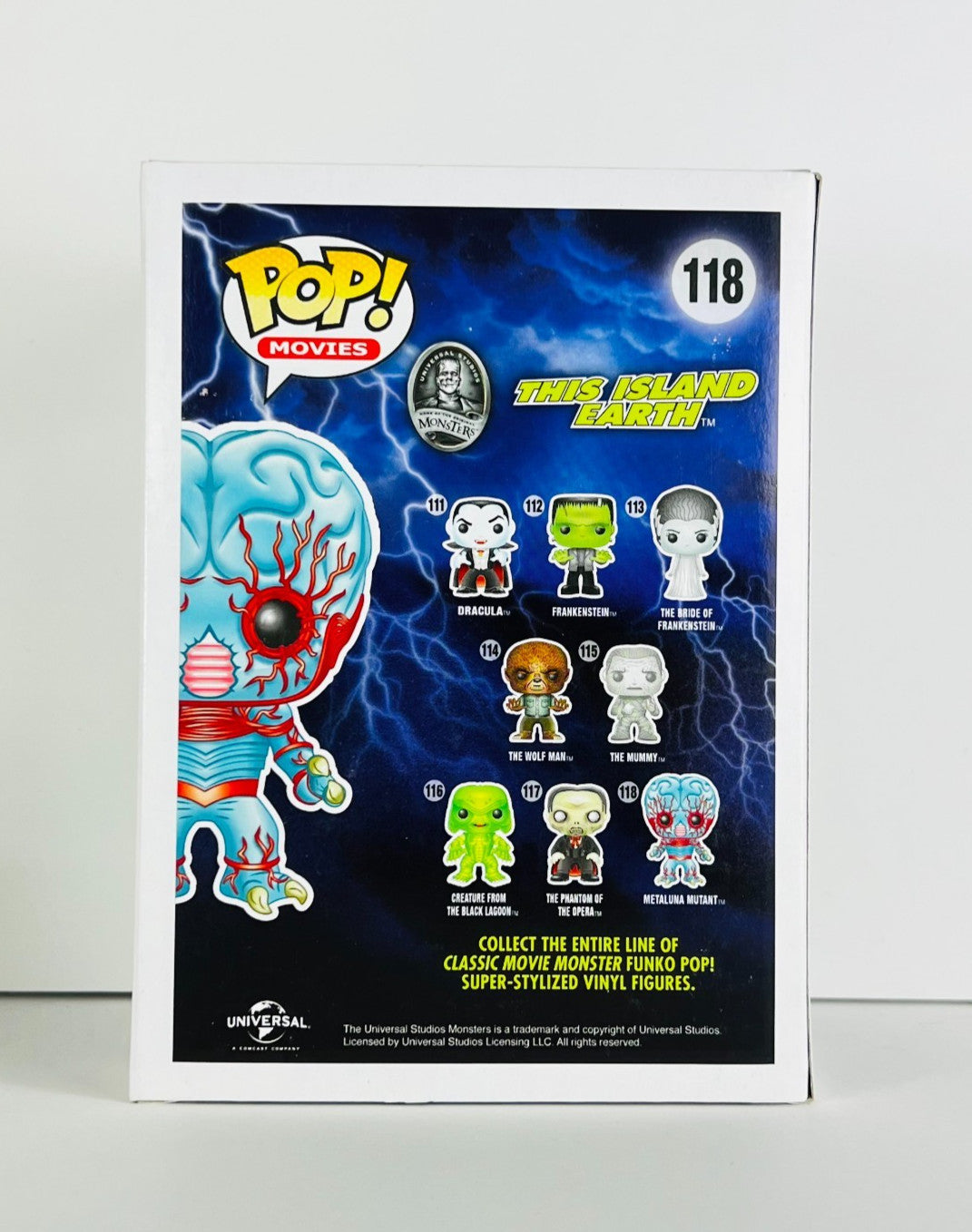 Funko POP Vinyl - Movies - Universal Monsters - Metaluna Mutant - #118