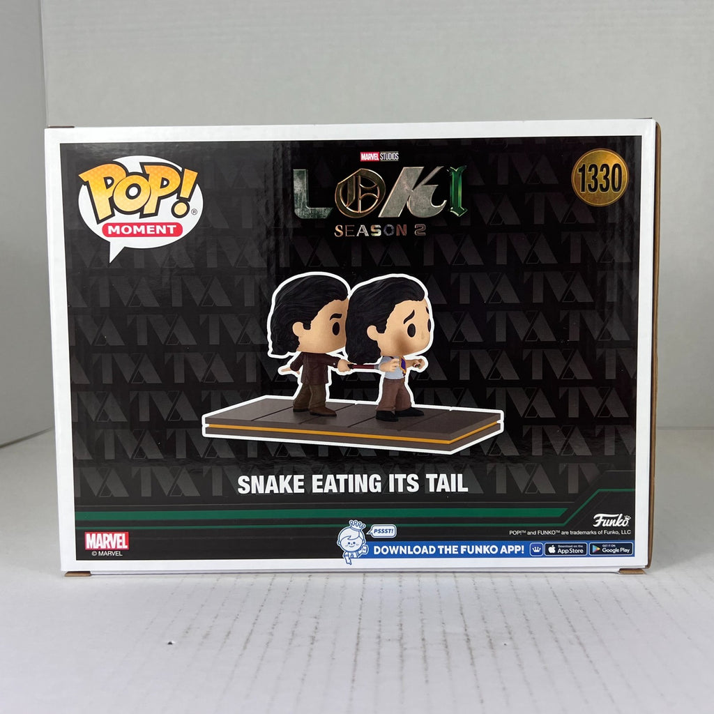 Funko POP Vinyl - Moments - Marvel - Loki - Snake Eating Its Tail - #1330