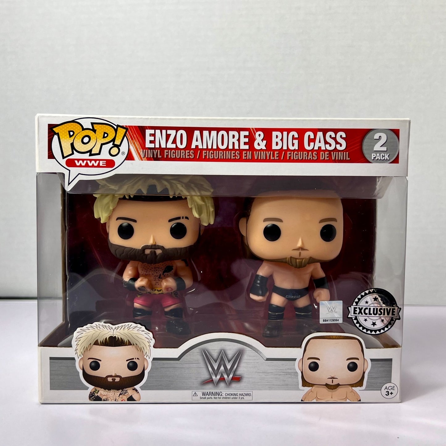 Funko POP Vinyl - WWE - Enzo Amore & Big Cass - 2 Pack