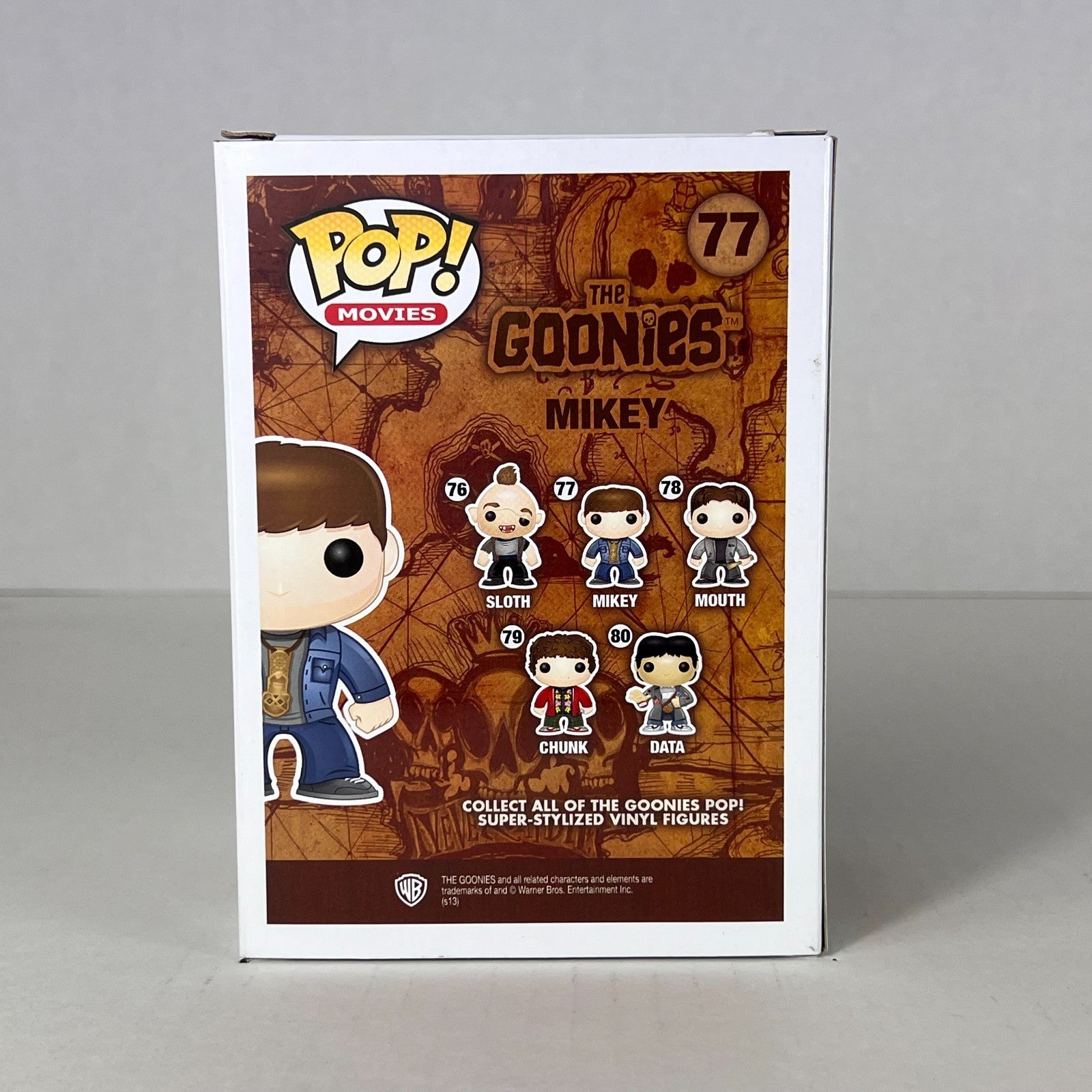Funko POP Vinyl - Movies - The Goonies - Mikey - #77 Slight Damage to Tab