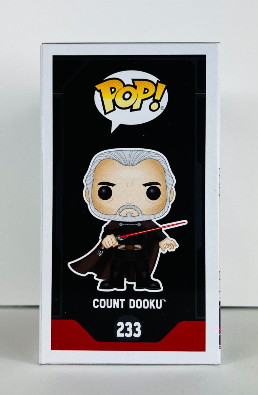 Funko POP Vinyl - Star Wars - Count Dooku - #233 Smugglers Bounty Exclusive