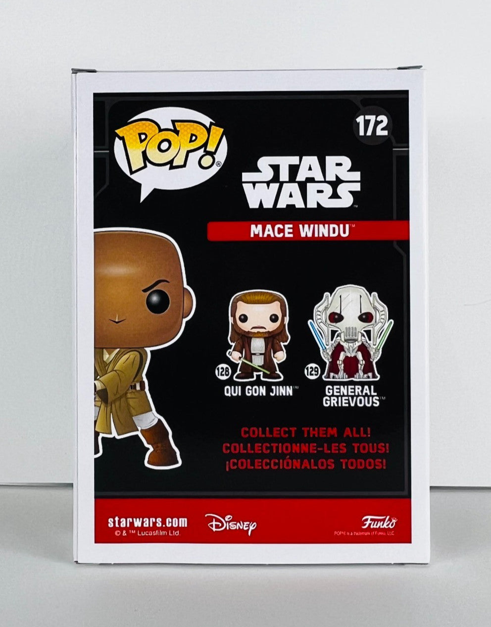 Funko POP Vinyl - Star Wars - Mace Windu - #172 Special Edition