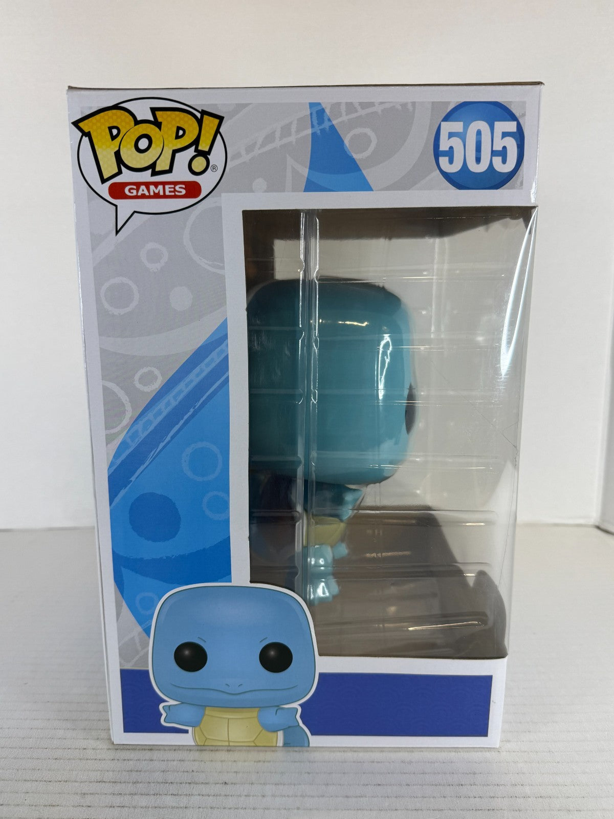 Funko POP Vinyl - Games - Pokemon - Squirtle - #505 - 10" Inch
