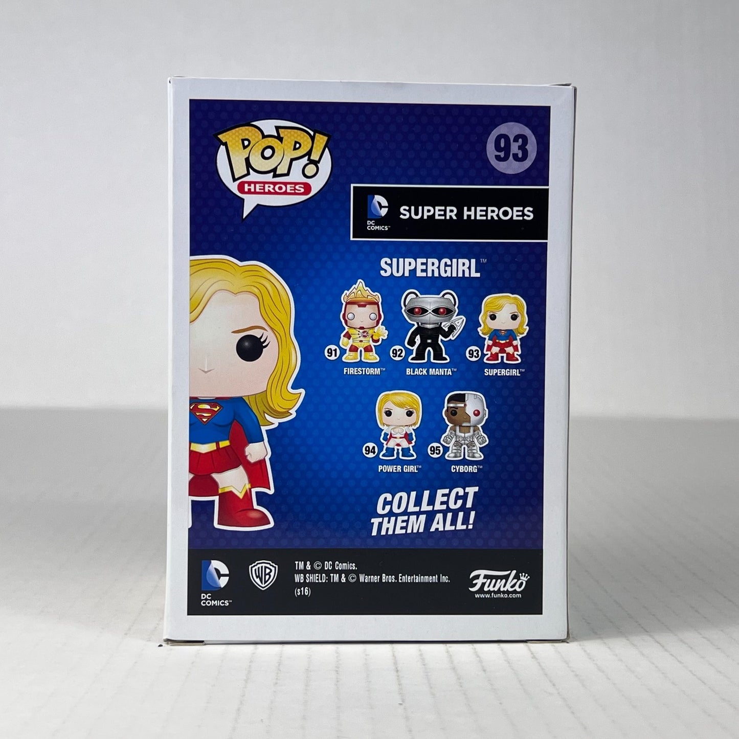 Funko POP Vinyl - Heroes - DC Super Heroes - Supergirl - #93