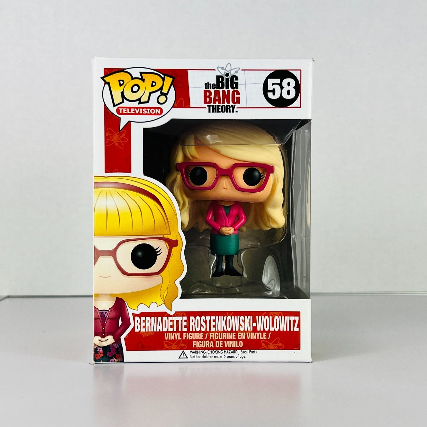 Funko POP Vinyl - Television The Big Bang Theory - Bernadette Rostenikowski #58