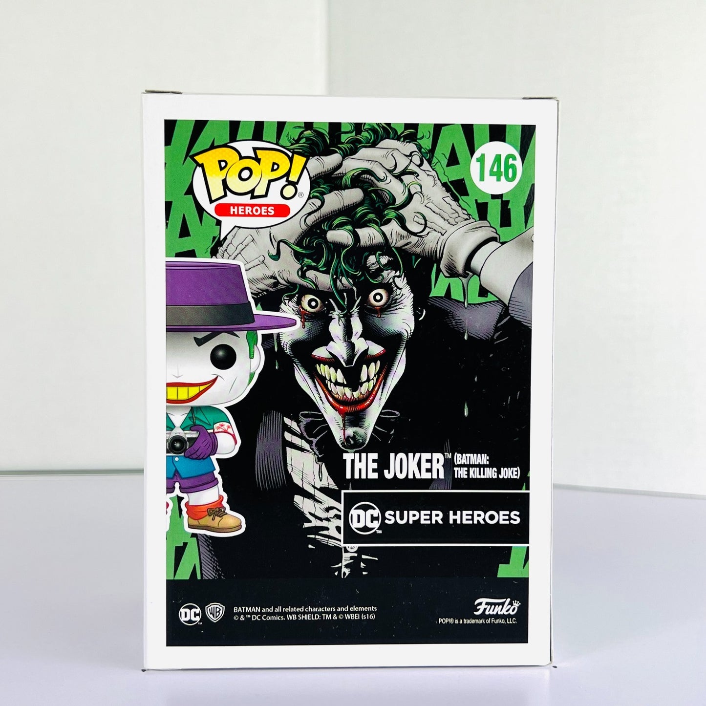 Funko POP Vinyl - Heroes - DC - The Joker Batman The Killing Joke #146 NYCC 2014