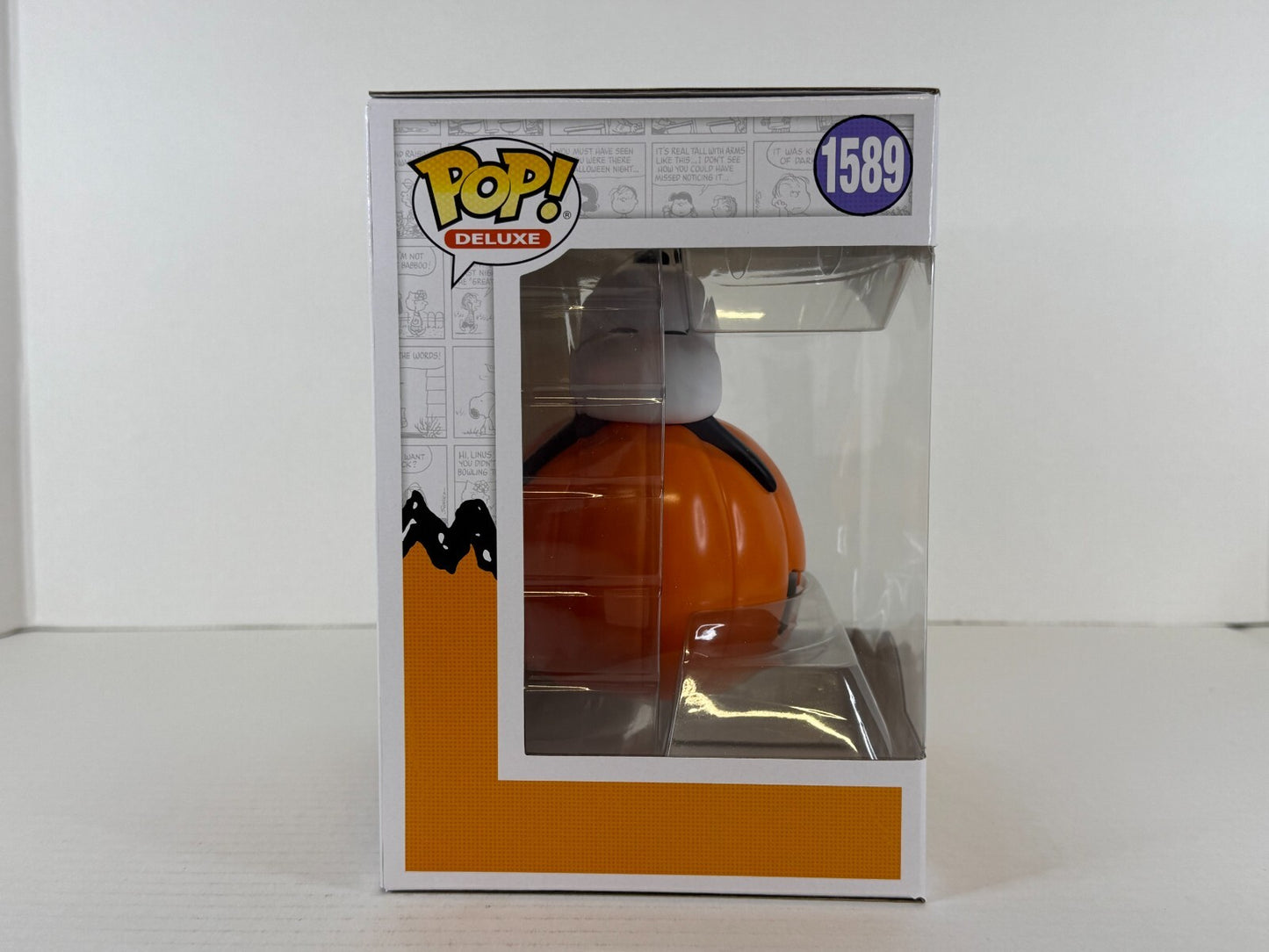 Funko POP Vinyl - Deluxe - Peanuts - Snoopy & Woodstock With Pumpkin - #1589