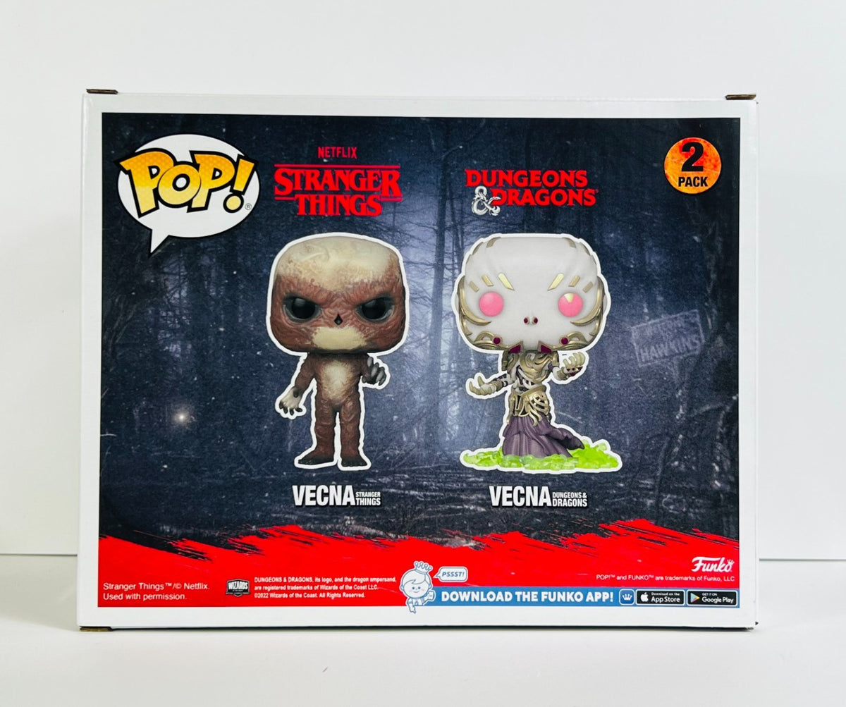Funko POP Vinyl - Vecna Stranger Things & Vecna Dungeons & Dragons 2 Pack
