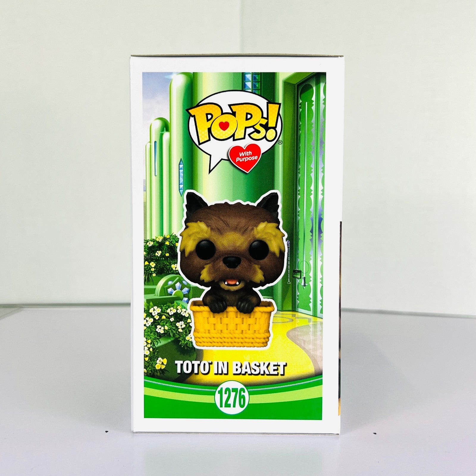 Funko POP Vinyl - Pops With Purpose - The Wizards Of Oz - Toto In Basket #1276