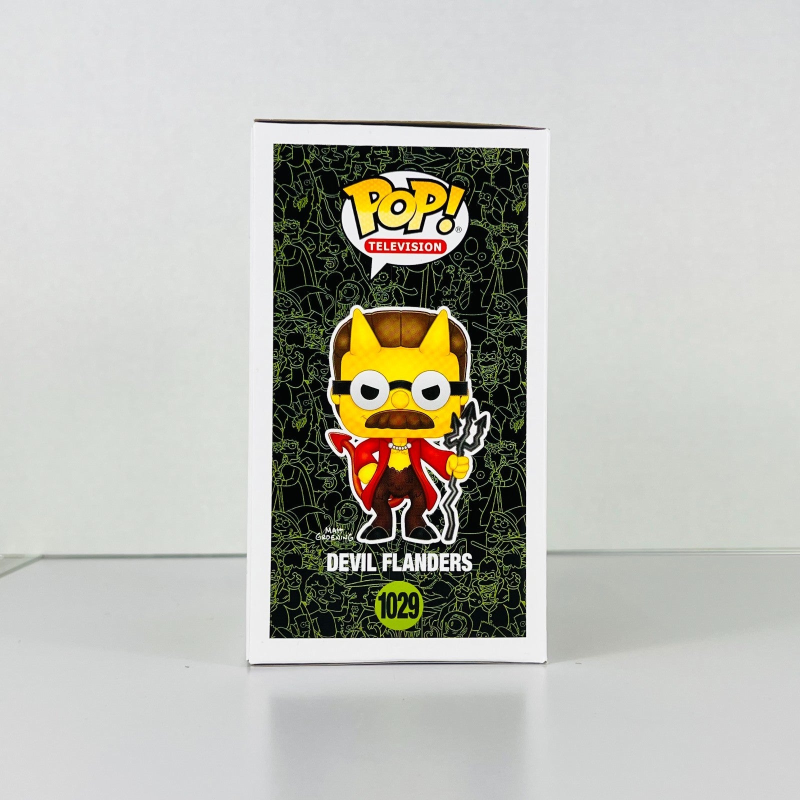 Funko POP Vinyl - Television - The Simpsons - Devil Flanders - #1029 GITD