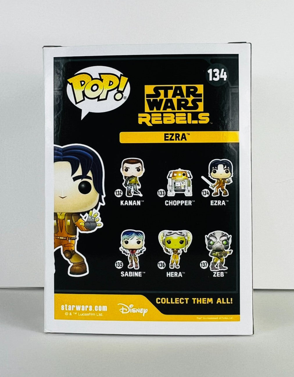 Funko POP Vinyl - Star Wars - Rebels - Ezra - #134