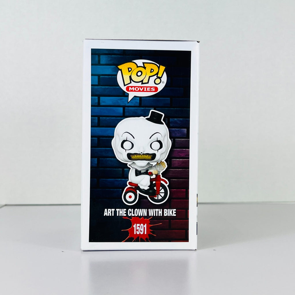 Funko POP Vinyl - Movies - Terrifier - Art The Clown With Bike - #1591 [1]