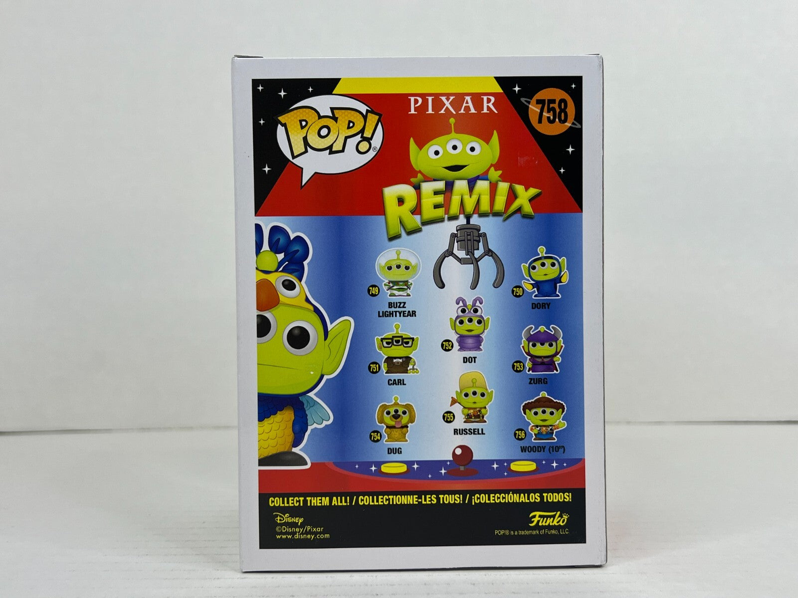 Funko POP Vinyl - Disney - Remix - Kevin Alien - #758 - SDCC 2020