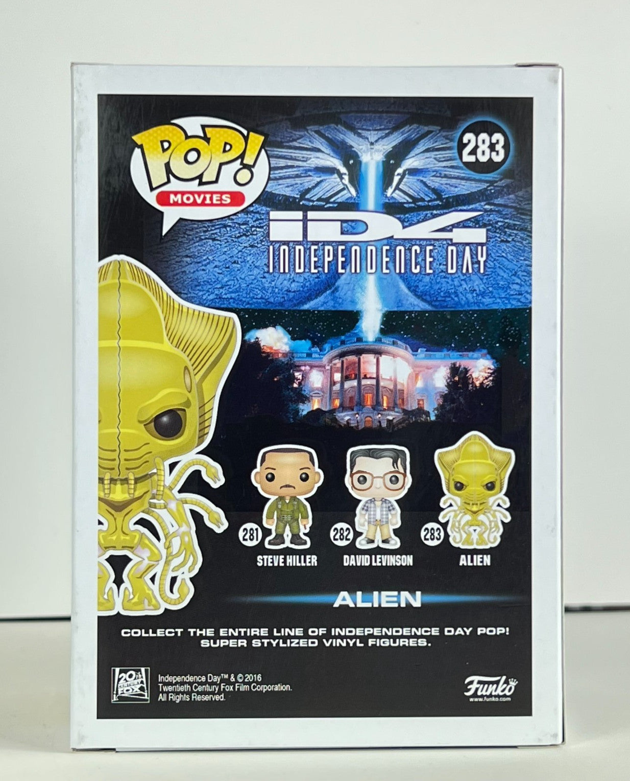 Funko POP Vinyl - Movies - Independence Day - Alien - #283 Chase