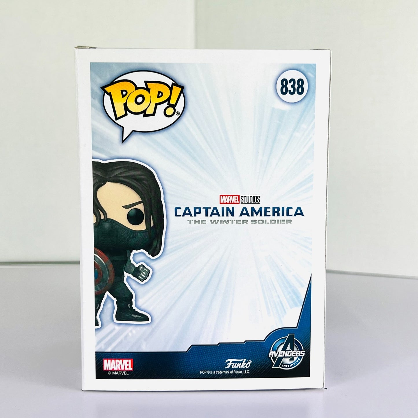 Funko POP Vinyl - Marvel - Captain America - Winter Soldier #838 Amazon