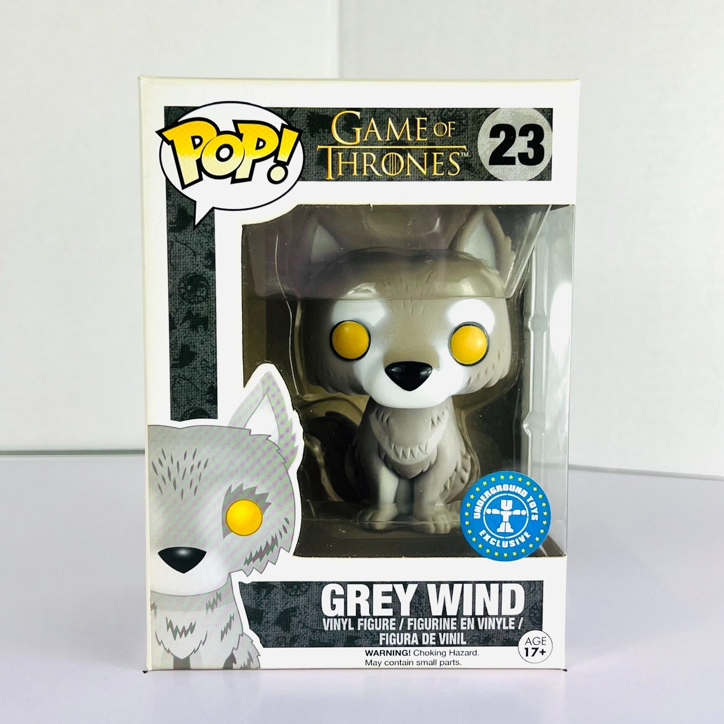 Funko POP Vinyl - Game Of Thrones - Grey Wind - #23 Underground Toys Faded