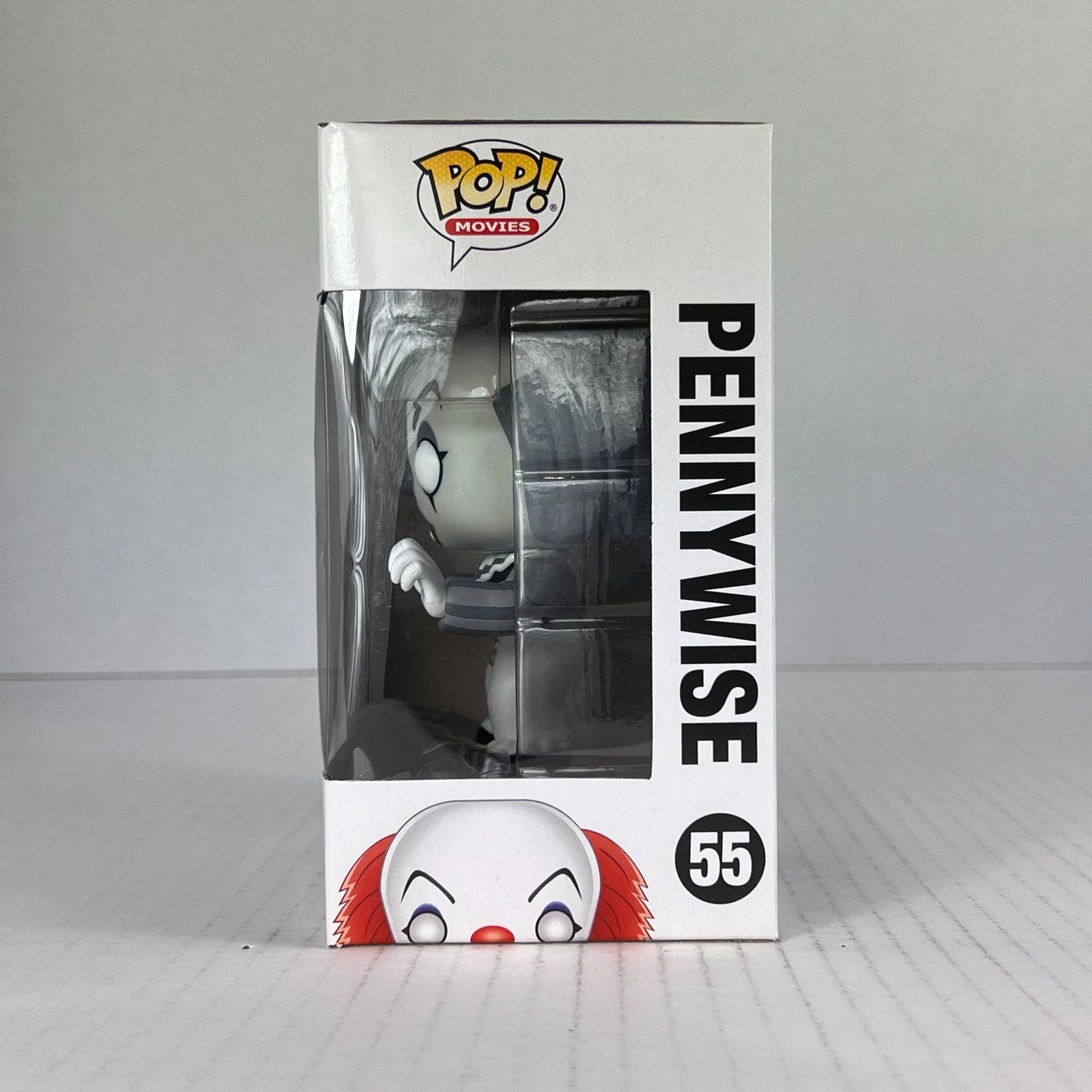 Funko POP Vinyl - Movies - IT The Movie - Pennywise B&W - #55