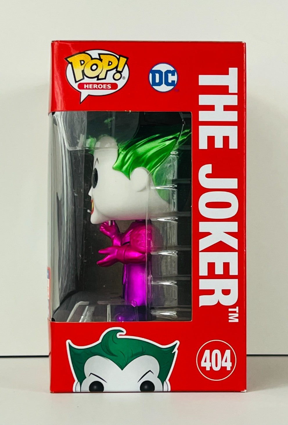 Funko POP Vinyl - Heroes - DC - The Joker - #404 Metallic SC 2021 [1]