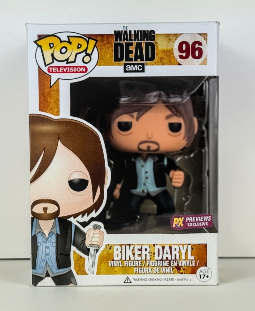 Funko POP Vinyl - Television - The Walking Dead - Biker Daryl - #96 Px Reviews