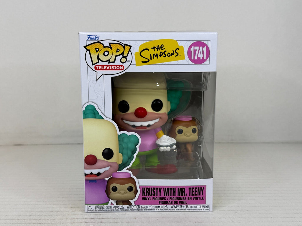 Funko POP Vinyl - Television - The Simpsons - Krusty With Mr Teeny - #1741