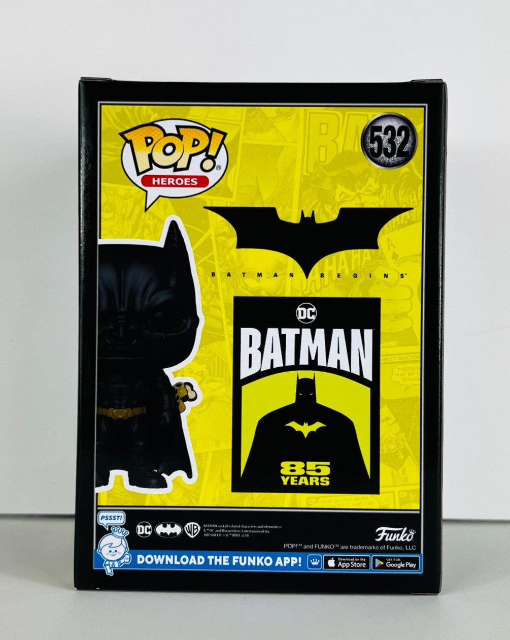 Funko POP Vinyl - Heroes - Batman Begins - Fear Gas Batman - #532