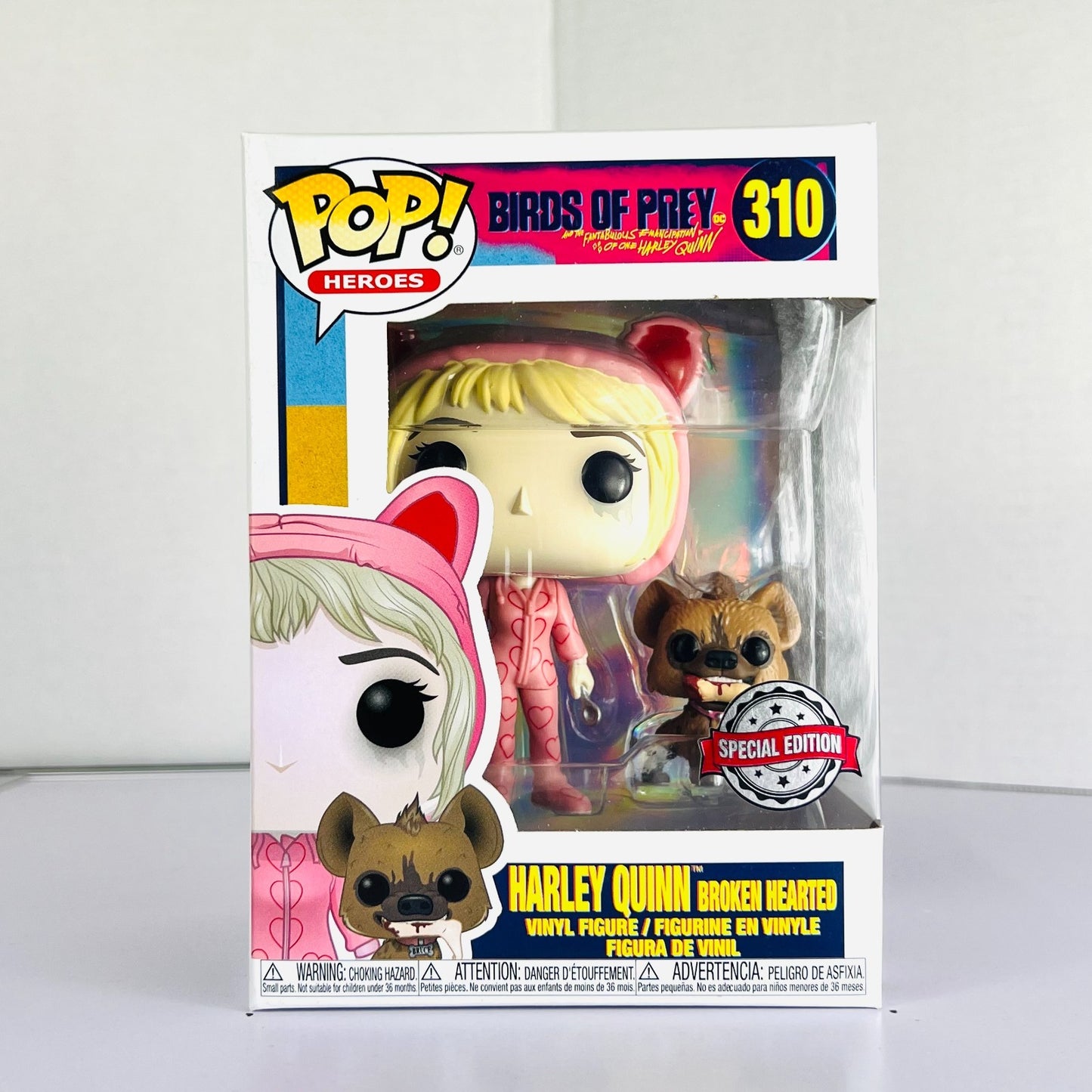 Funko POP Vinyl - Heroes - Birds Of Prey - Harley Quinn Broken Hearted - #310
