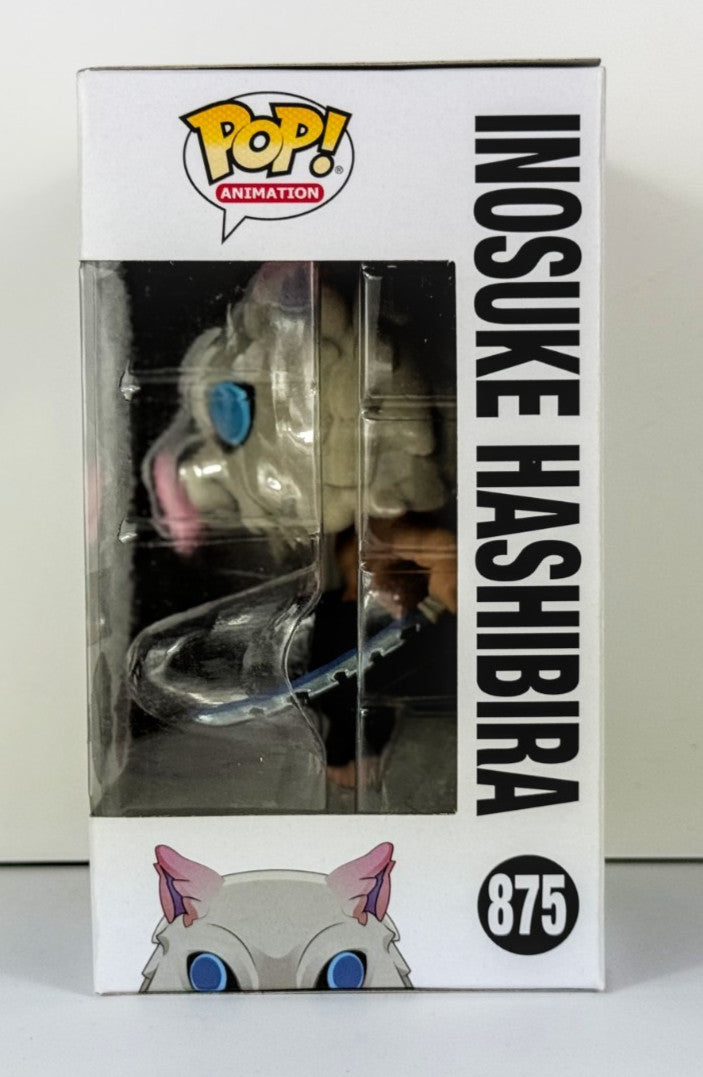 Funko POP Vinyl - Animation - Demon Slayer - Inosuke Hashibira #875 Flocked EMP