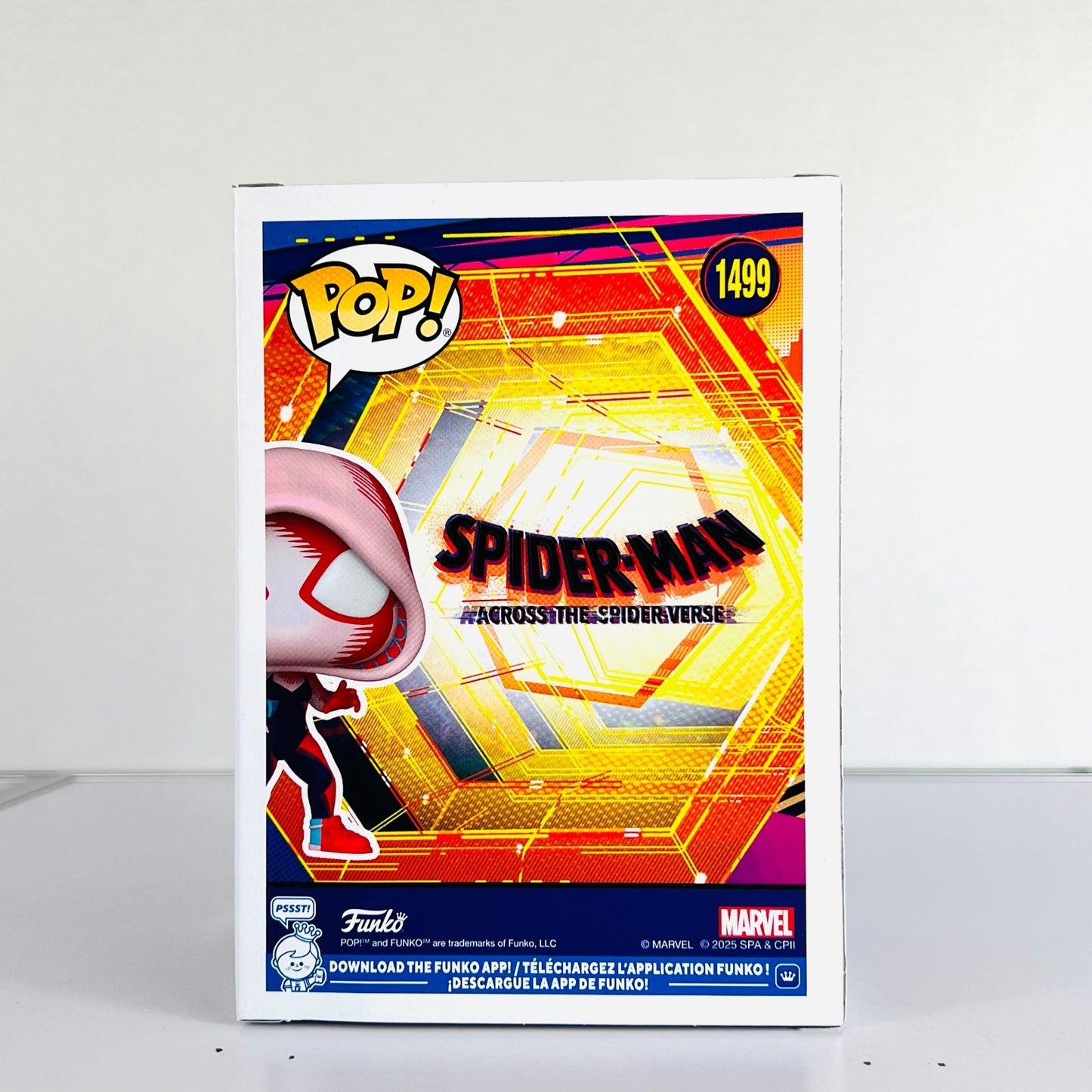 Funko POP Vinyl - Marvel - Spiderverse - Spider-Gwen - #1499 7500 Pcs