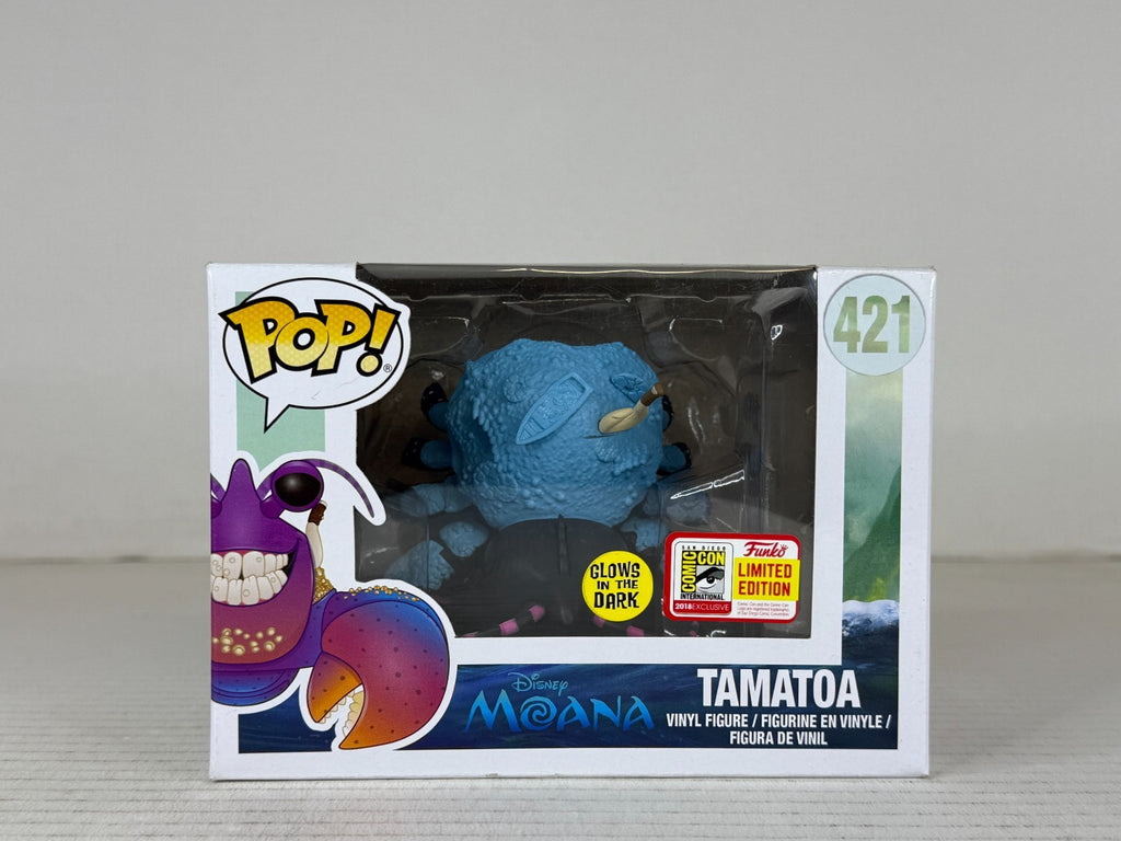 Funko POP Vinyl - Disney - Moana - Tamatoa - #421 GITD SDCC Comic Con