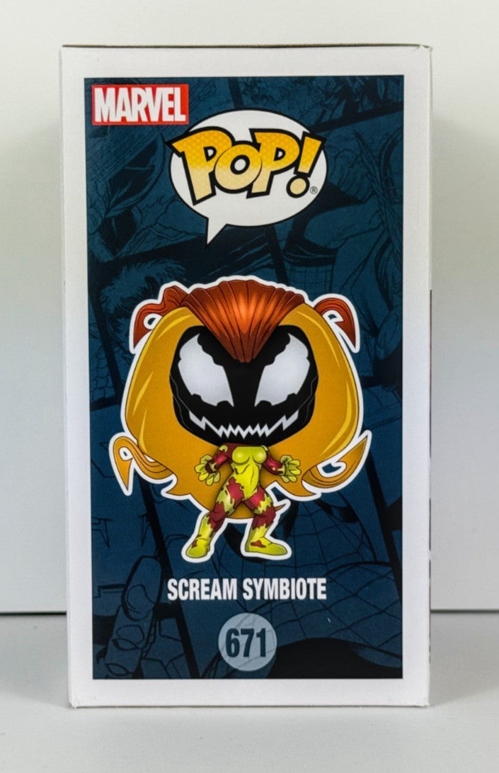 Funko POP Vinyl - Marvel Spider-Man - Scream Symbiote - #671 Walgreens Exclusive