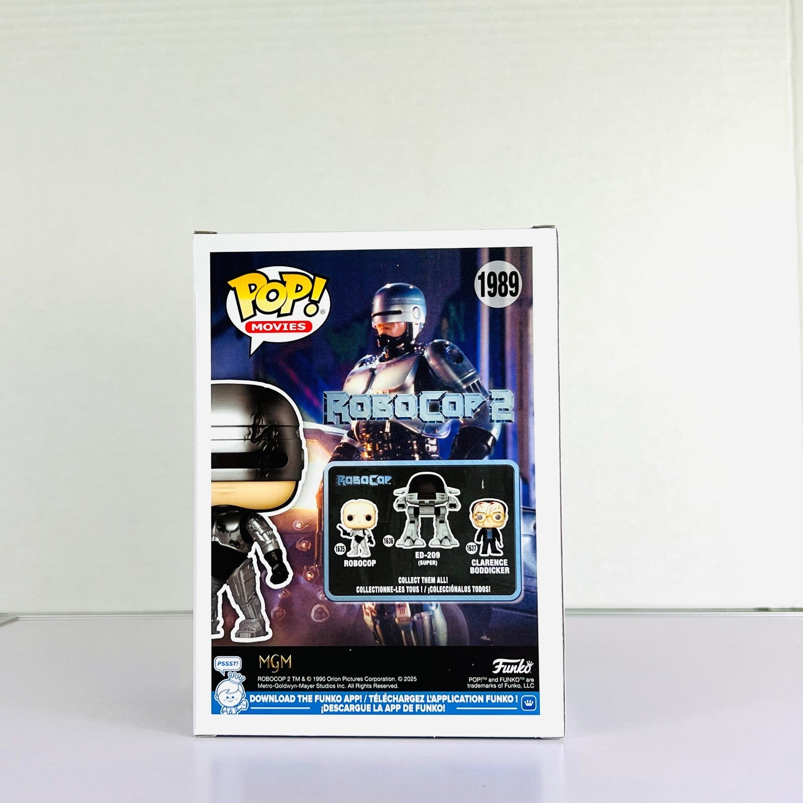 Funko POP Vinyl - Movies - Robocop 2 - Robocop - #1989 Metallic Chase