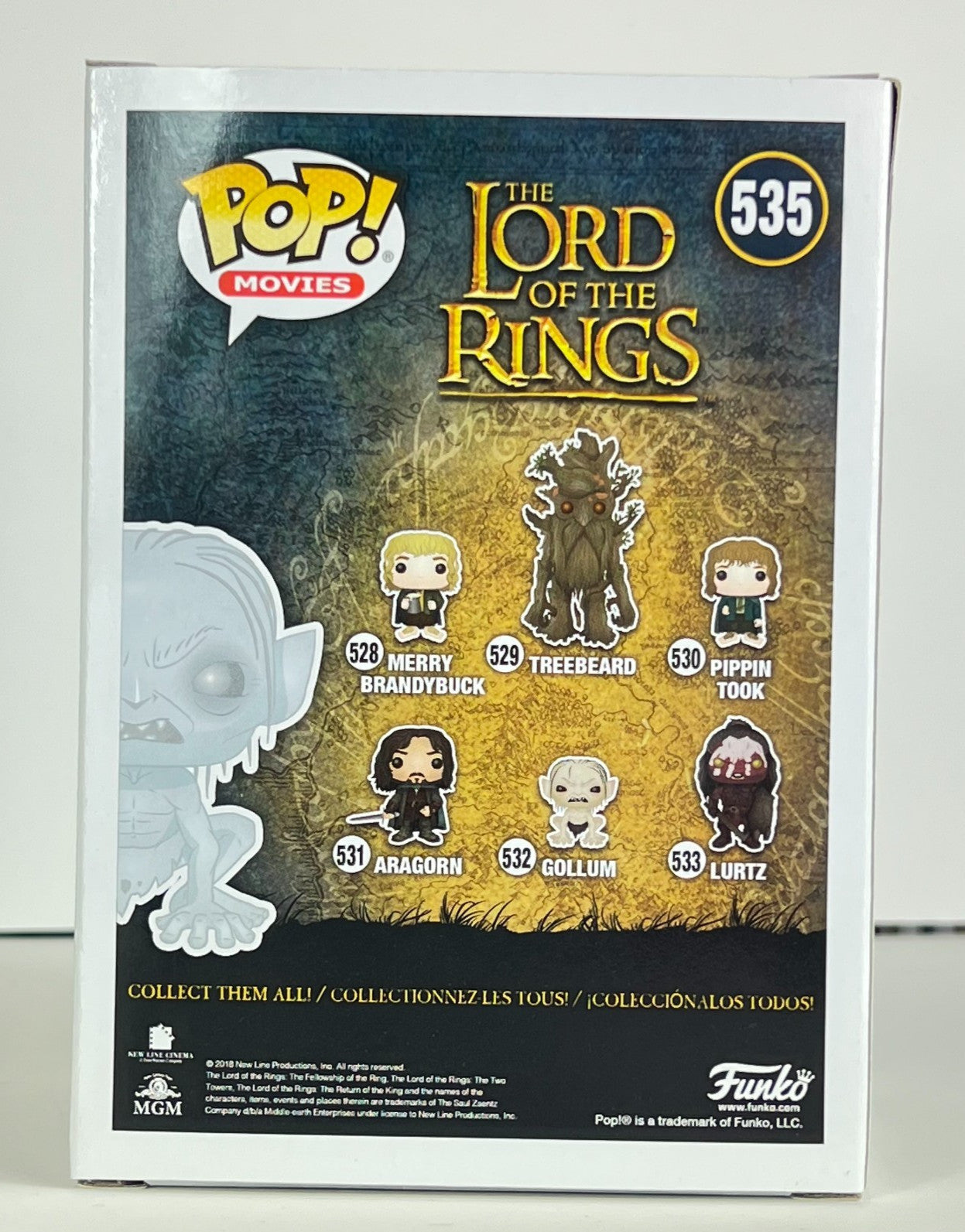 Funko POP Vinyl - Movies - Lord of The Rings - Gollum - #535 Exclusive
