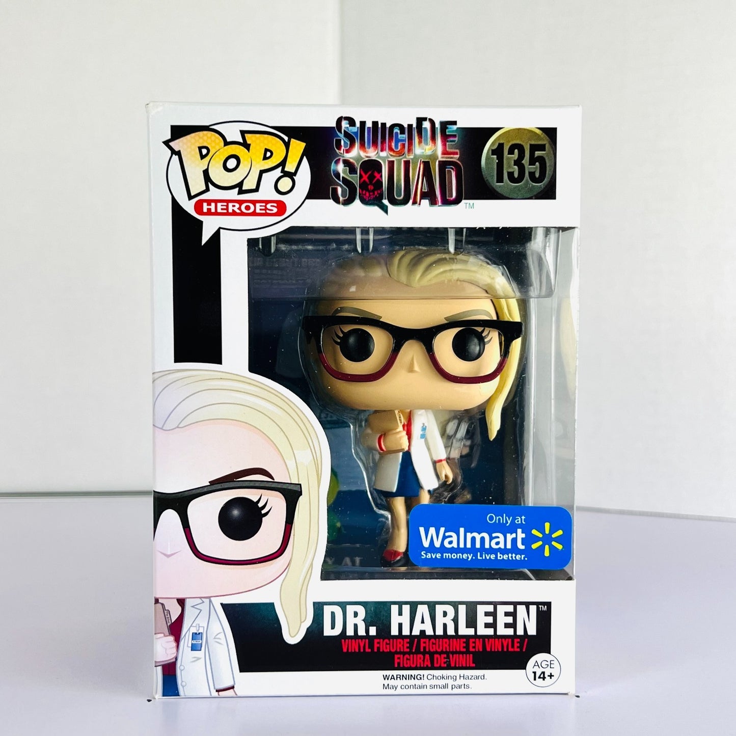 Funko POP Vinyl - Heroes - Suicide Squad - Dr Harleen - #135 Walmart Excl