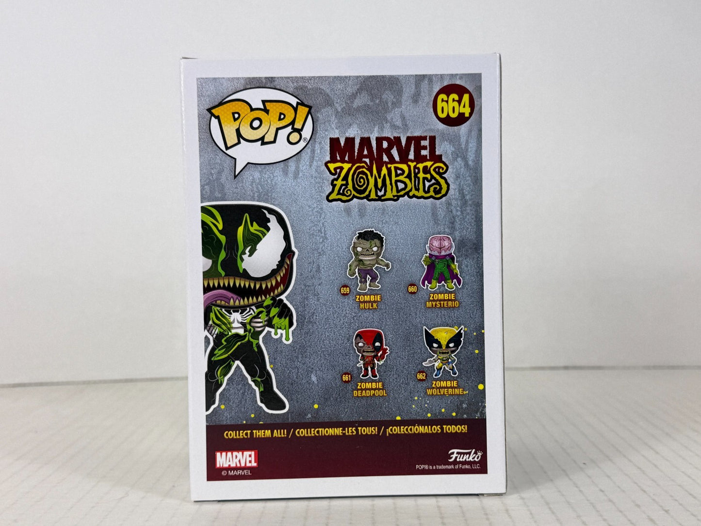 Funko POP Vinyl - Marvel Zombies - Zombie Venom - #664