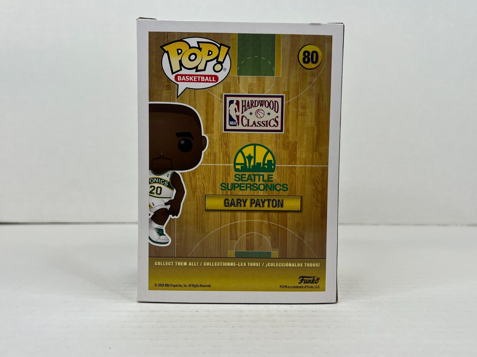 Funko POP Vinyl - Basketball - NBA - Seattle Supersonics - Gary Payton - #80