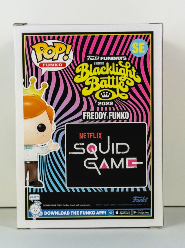 Funko POP Vinyl - Blacklight Battle - Freddy Funko as Masked Manager - 4000 Pcs