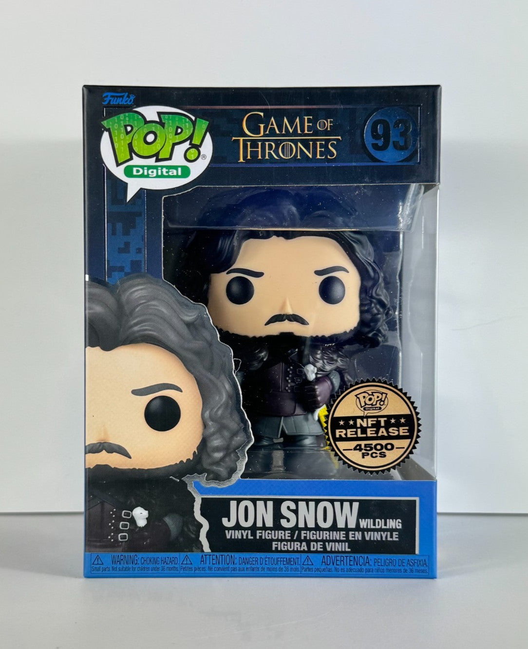 Funko POP Vinyl - House Of The Dragon - Jon Snow Wildling #93 - 4500 Pcs